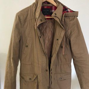 Brown Plaid Hiking Jacket